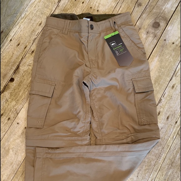 REI Sahara Convertible Pants Boys 10-12 - Picture 2 of 4